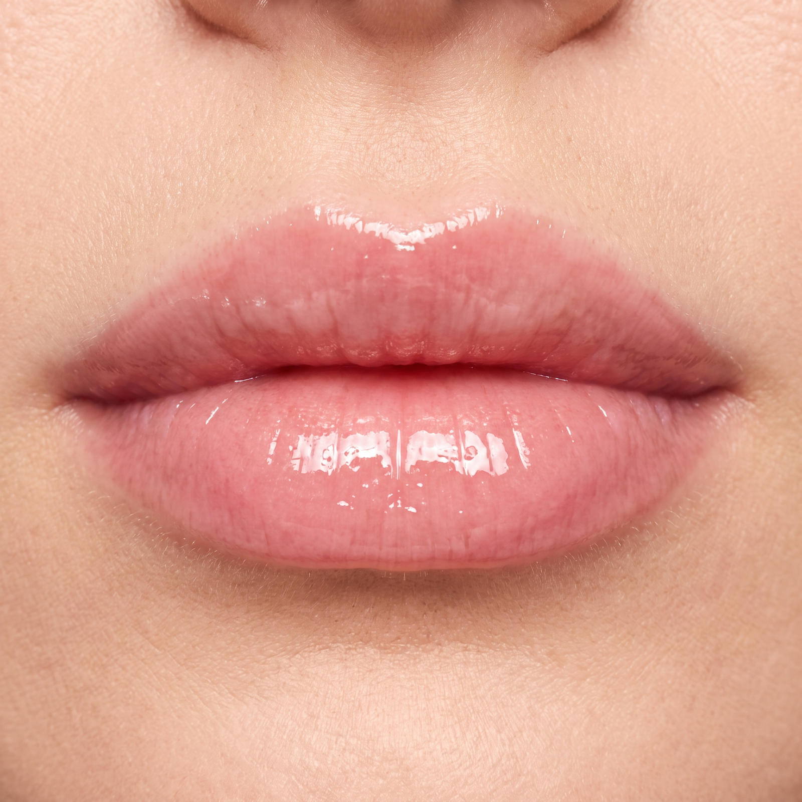 Same close-up, lips smoother and glossier
