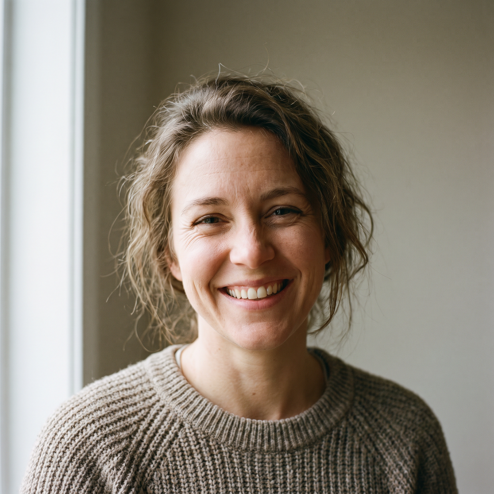 Smiling customer headshot